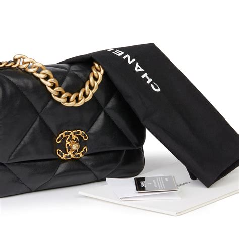 chanel black 19|chanel 19 flap bag small.